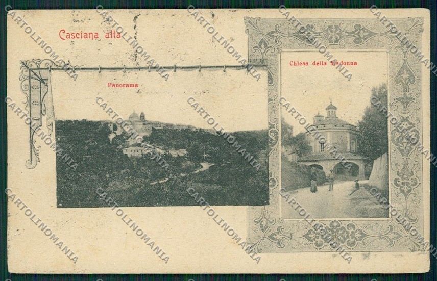 Pisa Casciana Terme Alta cartolina QQ3190 – fronte