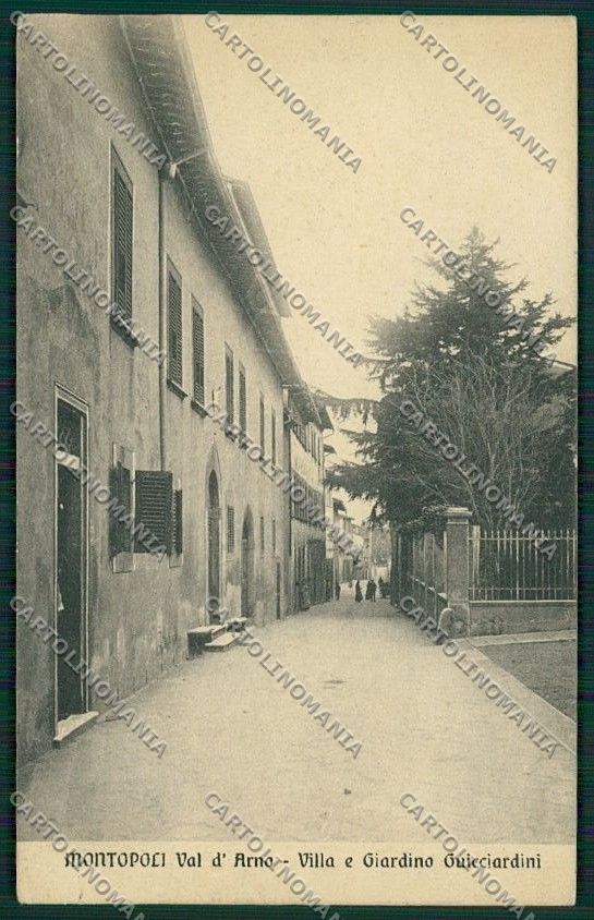 Pisa Montopoli Val d'Arno cartolina QQ3237 – fronte