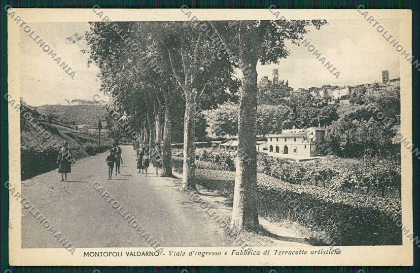Pisa Montopoli Val d'Arno cartolina QQ3240 – fronte