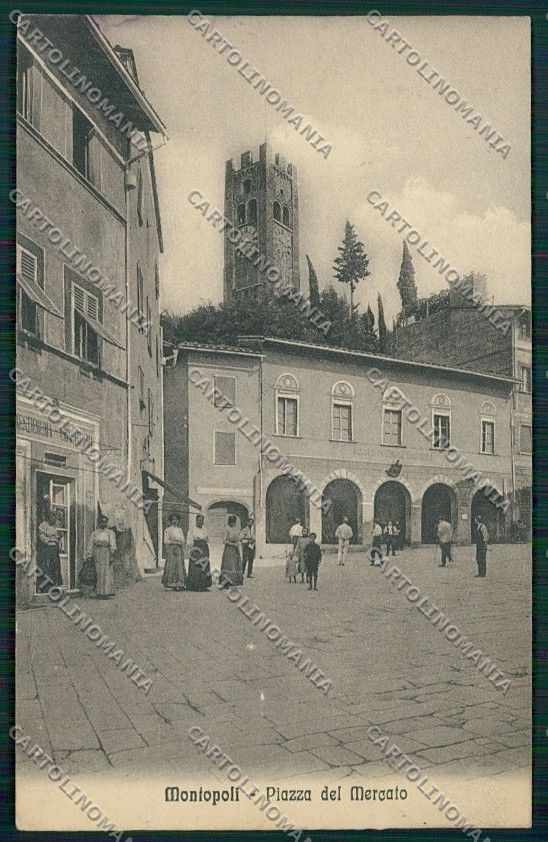 Pisa Montopoli Val d'Arno cartolina QQ3246 – fronte