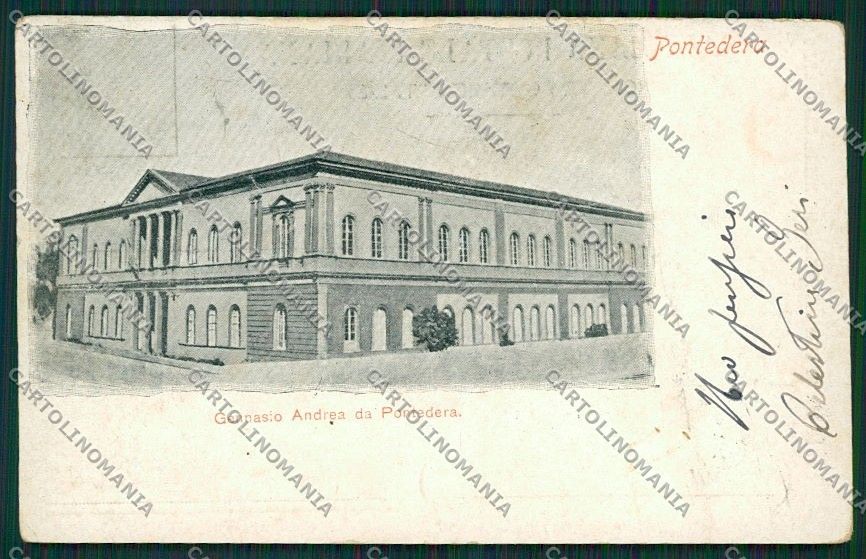 Pisa Pontedera cartolina QQ3252 – fronte
