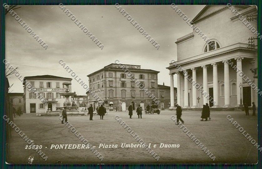 Pisa Pontedera Foto cartolina QQ3256 – fronte
