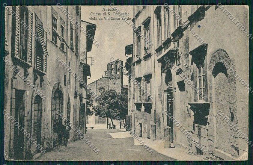 Arezzo Città ABRASA cartolina QQ3325 – fronte