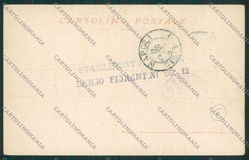 Arezzo Città Militari cartolina QQ3347 – retro