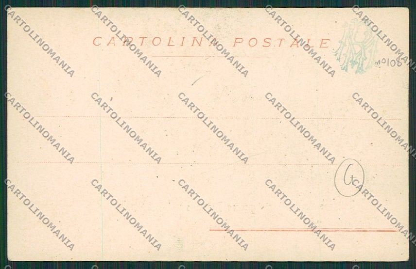 Arezzo Casentino Stia Militari Porciano cartolina QQ3367 – retro