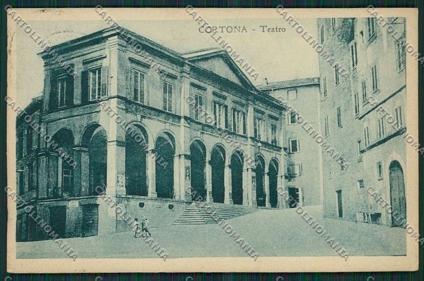 Arezzo Cortona cartolina QQ3379 – fronte