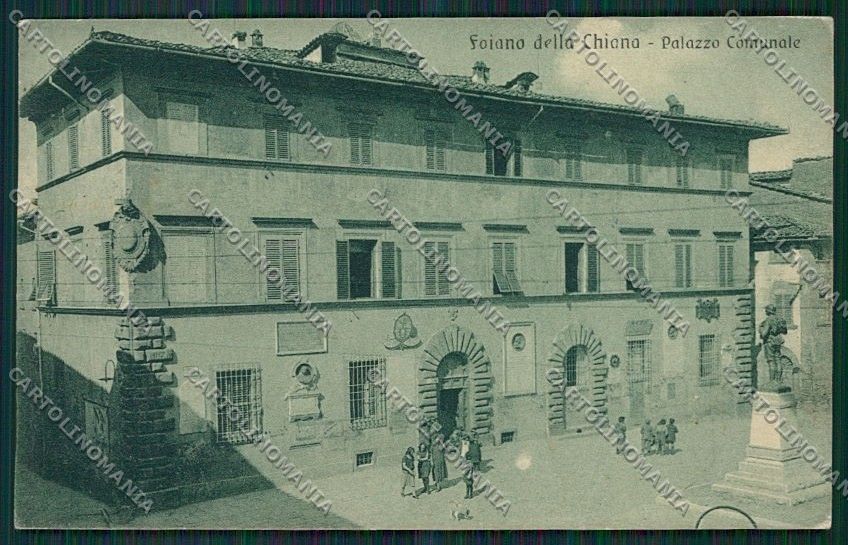 Arezzo Foiano della Chiana cartolina QQ3393 – fronte