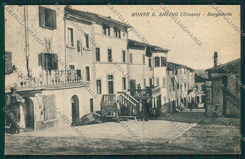 Arezzo Monte San Savino cartolina QQ3406 – fronte