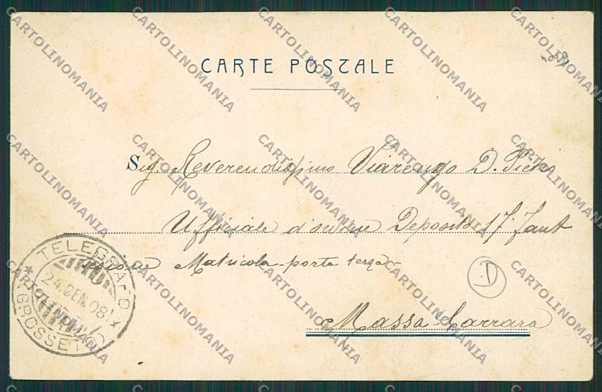 Grosseto Città cartolina QQ3418 – retro