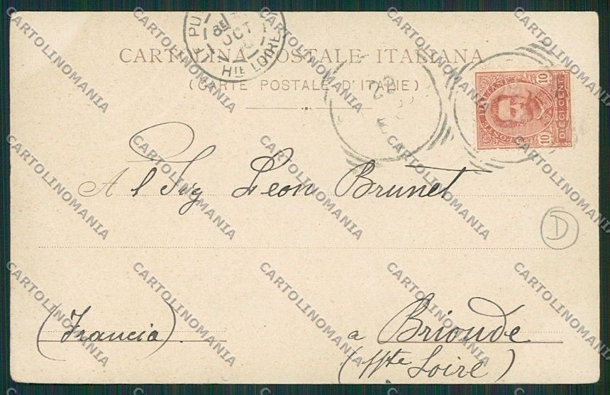 Grosseto Città PIEGA cartolina QQ3419 – retro