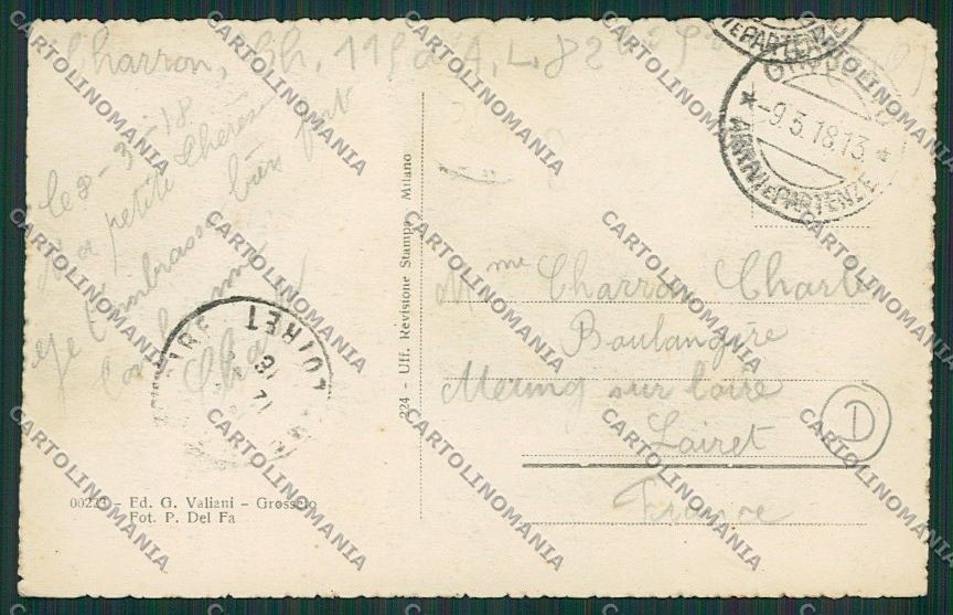 Grosseto Città cartolina QQ3421 – retro