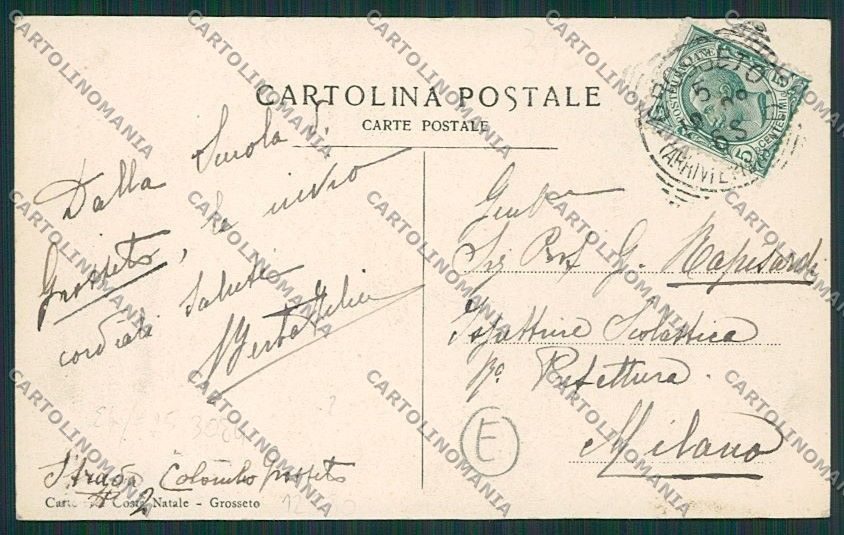 Grosseto Città cartolina QQ3431 – retro