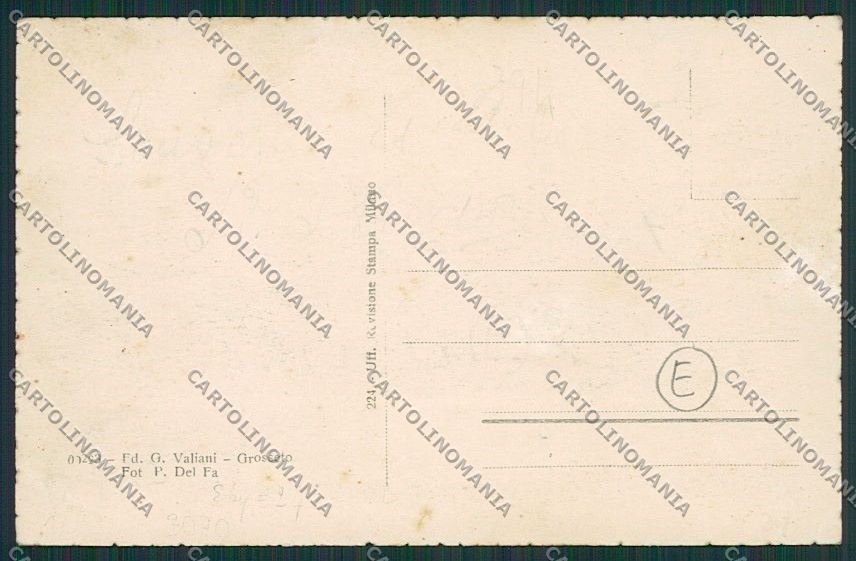 Grosseto Città cartolina QQ3432 – retro