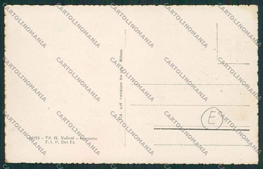 Grosseto Città cartolina QQ3434 – retro