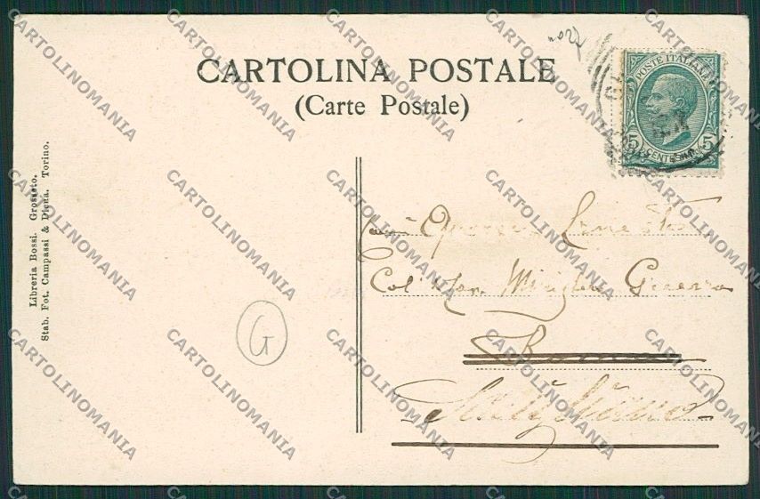 Grosseto Città cartolina QQ3446 – retro