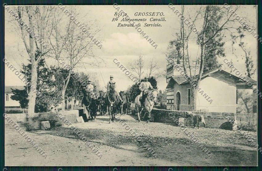 Grosseto Città Militari cartolina QQ3448 – fronte