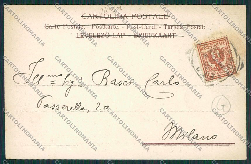 Grosseto Città cartolina QQ3453 – retro