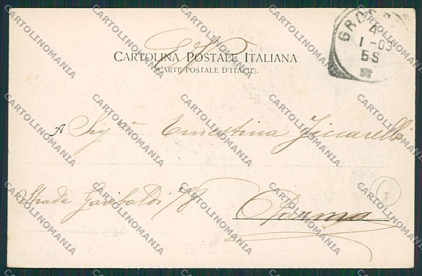 Grosseto Città cartolina QQ3454 – retro