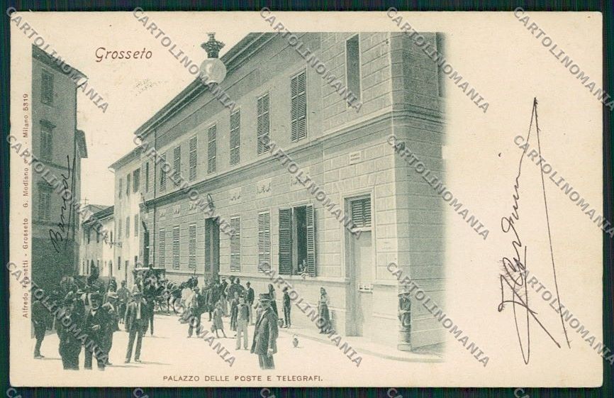 Grosseto Città Poste cartolina QQ3455 – fronte