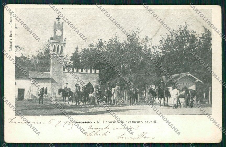 Grosseto Città Militari cartolina QQ3461 – fronte