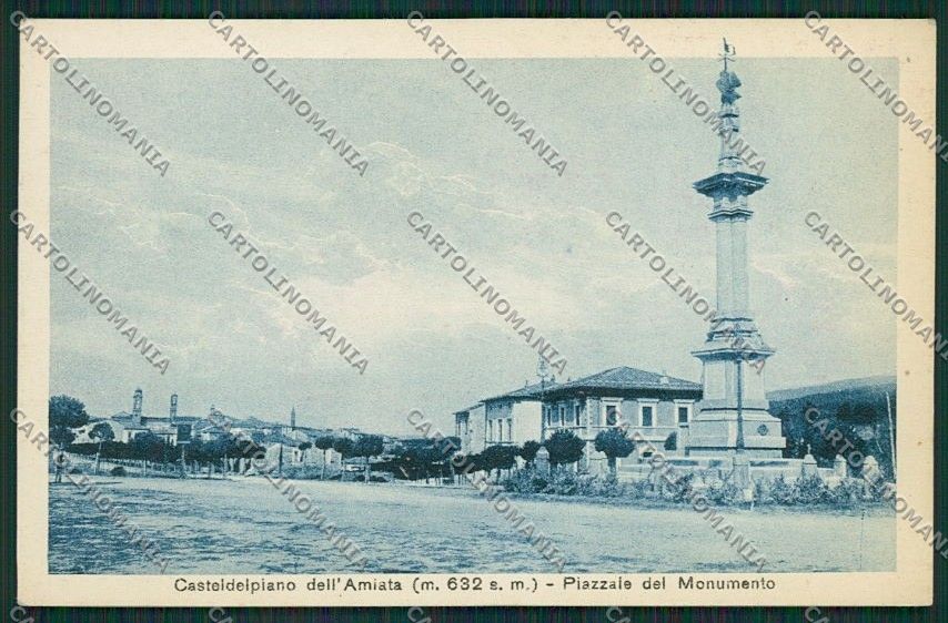Grosseto Castel del Piano cartolina QQ3471 – fronte