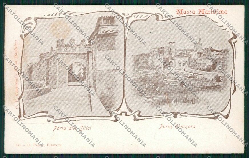 Grosseto Massa Marittima cartolina QQ3475 – fronte
