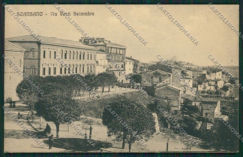 Grosseto Scansano cartolina QQ3485 – fronte