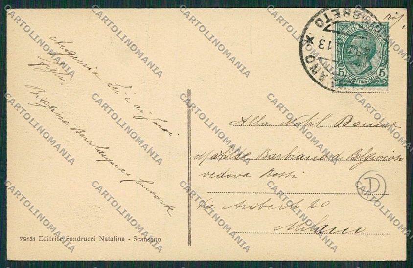 Grosseto Scansano cartolina QQ3485 – retro