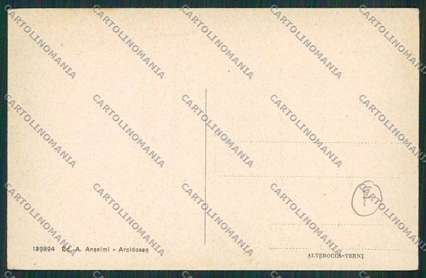 Grosseto Arcidosso cartolina QQ3491 – retro