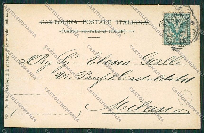 Livorno Città cartolina QQ3504 – retro