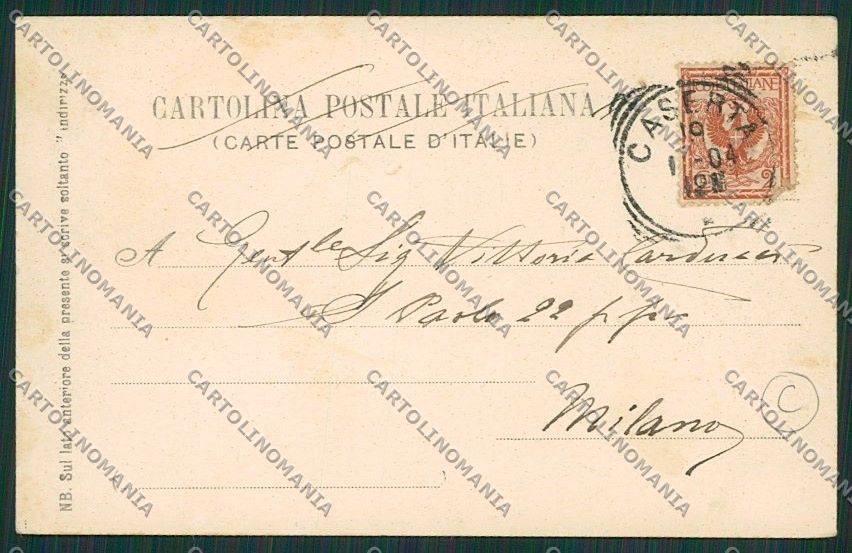 Livorno Città PIEGHINA cartolina QQ3506 – retro