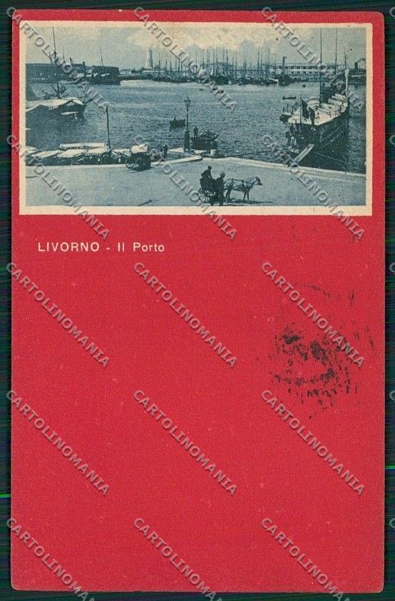 Livorno Città cartolina QQ3508 – fronte
