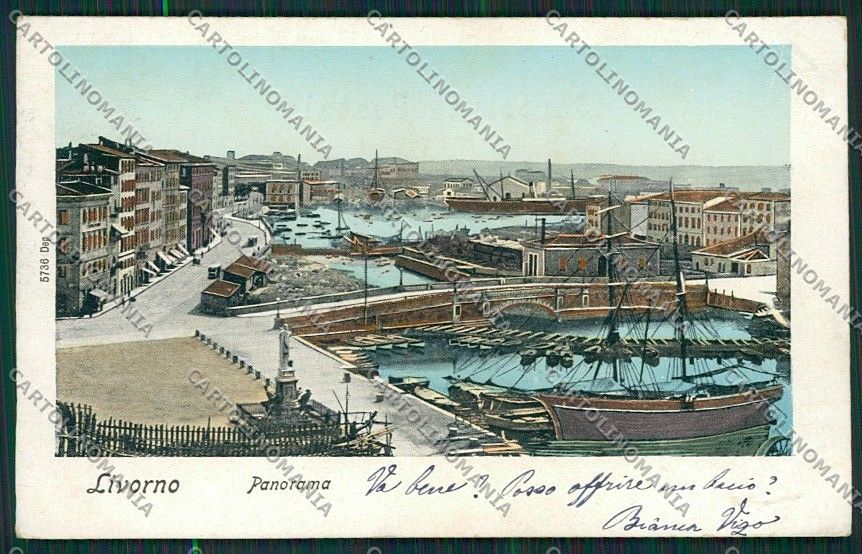 Livorno Città cartolina QQ3512 – fronte
