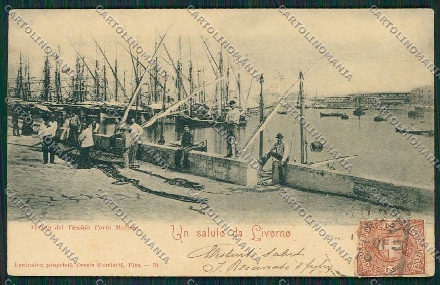 Livorno Città cartolina QQ3522 – fronte