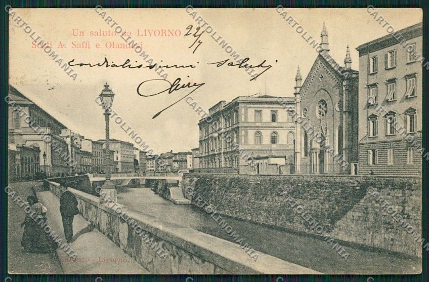 Livorno Città cartolina QQ3524 – fronte