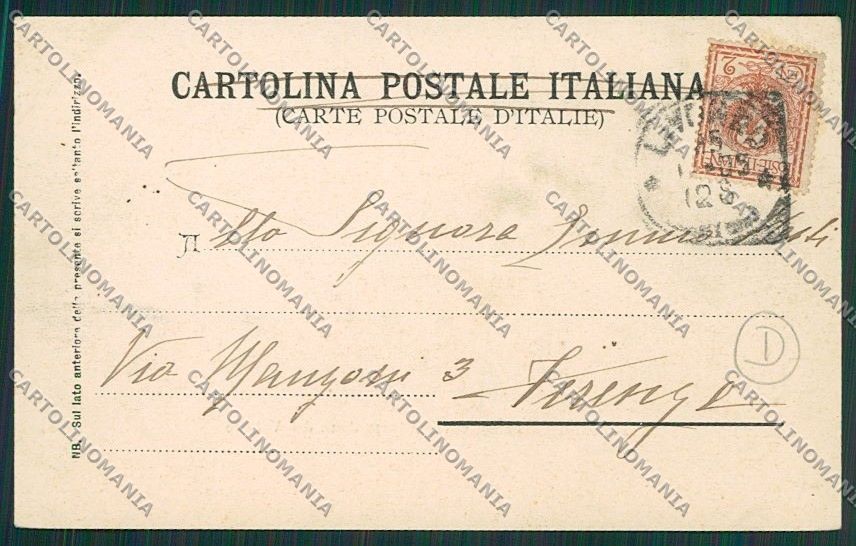 Livorno Città PIEGHINA cartolina QQ3530 – retro