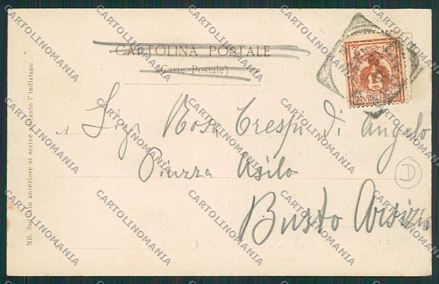 Livorno Città cartolina QQ3533 – retro