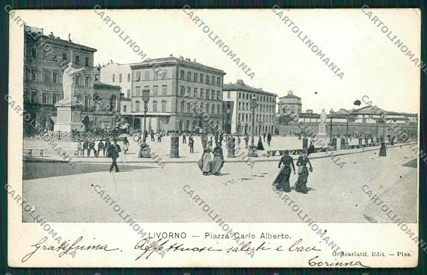 Livorno Città cartolina QQ3536 – fronte