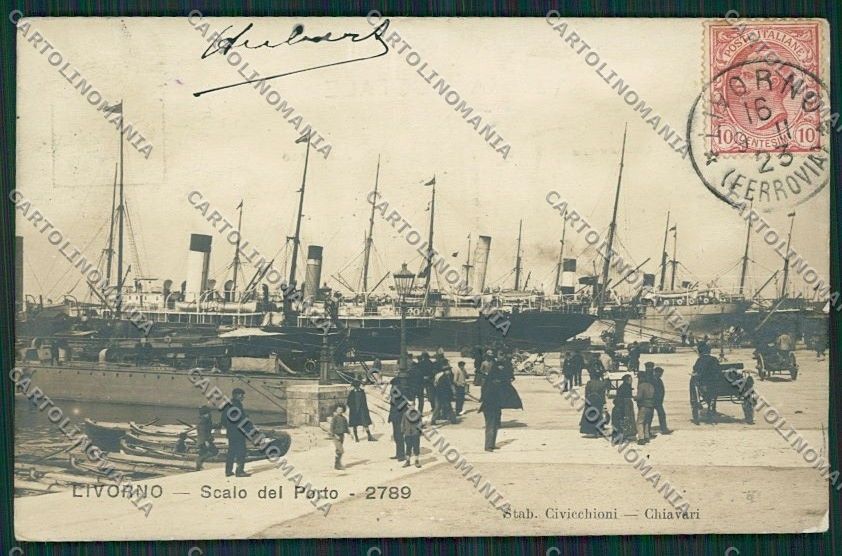 Livorno Città Foto cartolina QQ3554 – fronte