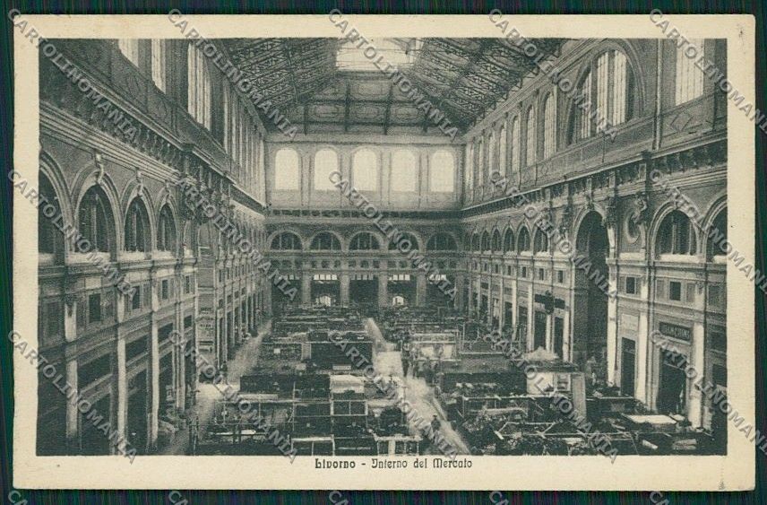 Livorno Città Mercato cartolina QQ3559 – fronte