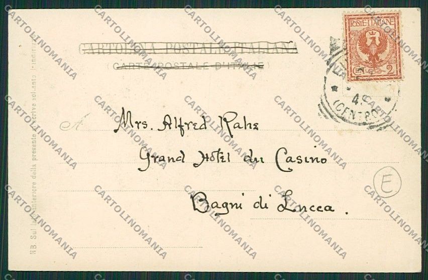Livorno Città cartolina QQ3564 – retro