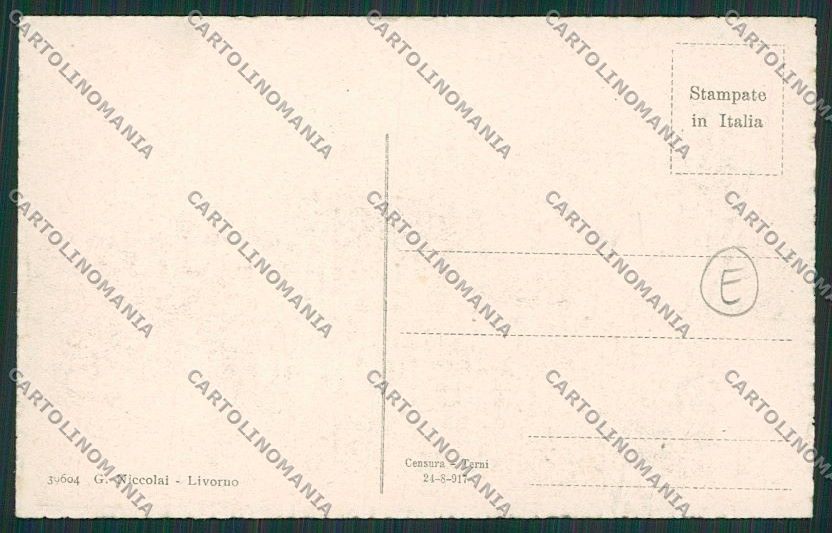 Livorno Città cartolina QQ3568 – retro