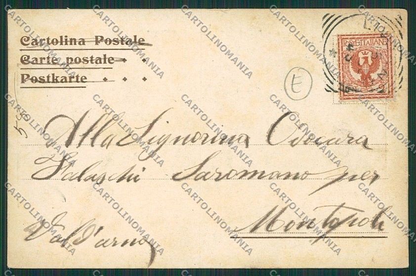 Livorno Città cartolina QQ3574 – retro