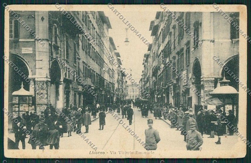 Livorno Città cartolina QQ3575 – fronte