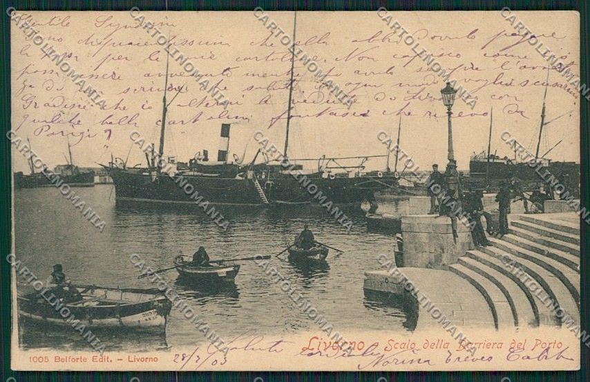 Livorno Città cartolina QQ3583 – fronte