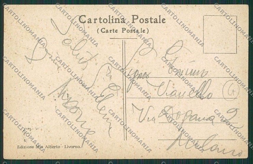 Livorno Città cartolina QQ3612 – retro
