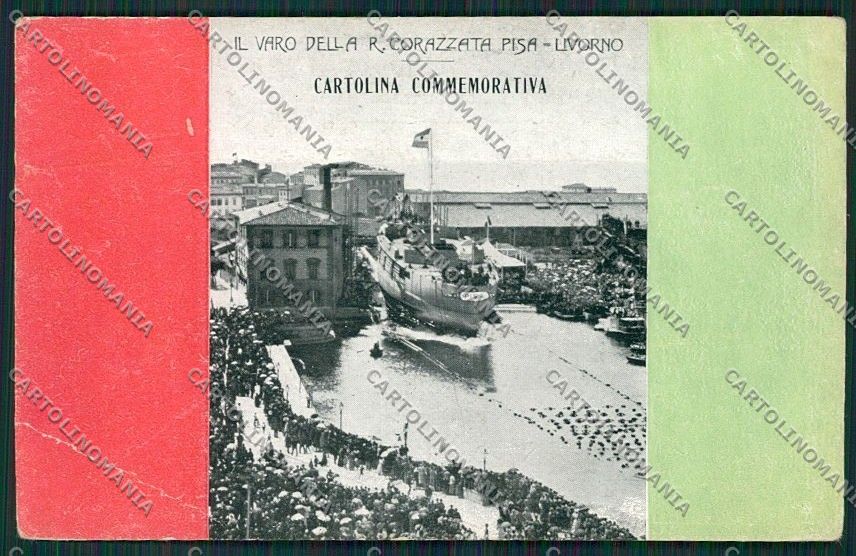 Livorno Città Varo PIEGA cartolina QQ3613 – fronte