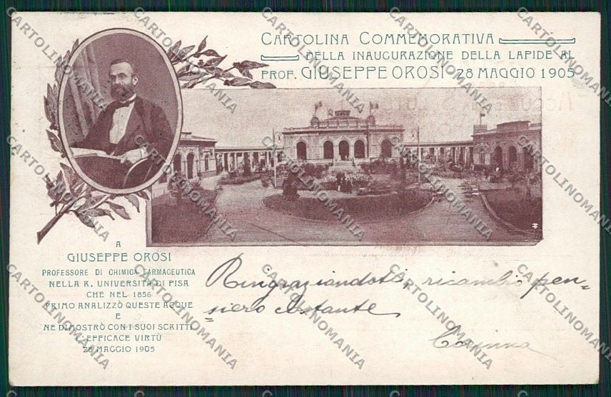 Livorno Città Orosi Giuseppe cartolina QQ3638 – fronte