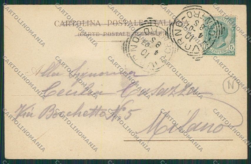 Livorno Città Militari cartolina QQ3641 – retro