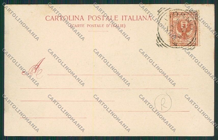 Livorno Città Allevamento Ostriche cartolina QQ3645 – retro